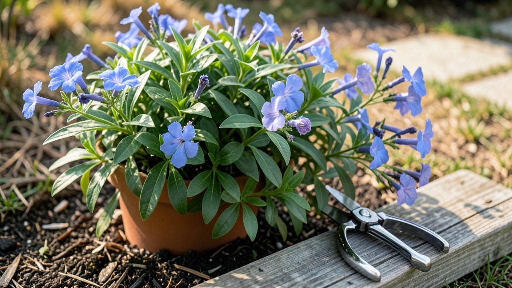 Plumbago Plant Pruning: Year-Round Blooms With Precision Trimming